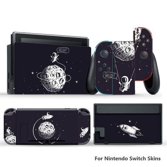 Nintendo Switch Black Sky Skin